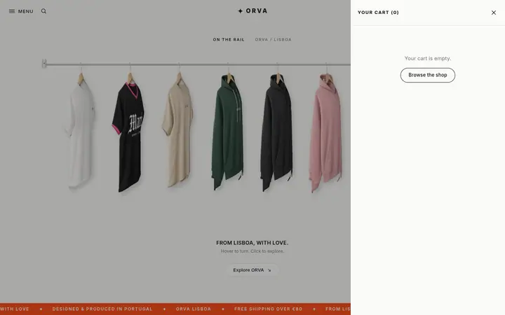 ORVA: Cart drawer